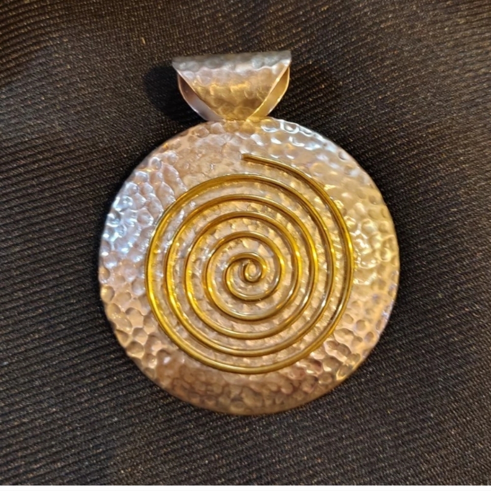 Vintage Mexico Sterling Silver Pendant